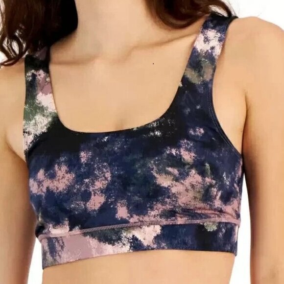 Jenni Other - NWT Jenni Women's Square-Neck Pullover Bralette, Multicolor Tie Dye